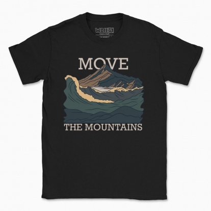 Men's t-shirt "Move the mountains"