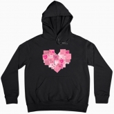 Women hoodie "Sticky notes"