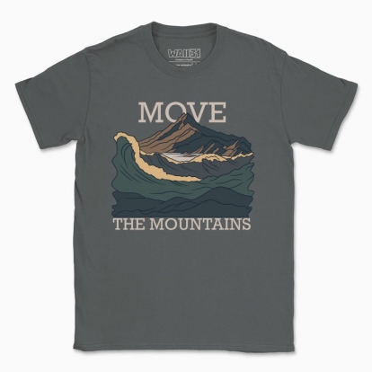 Men's t-shirt "Move the mountains"