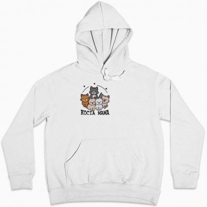 Women hoodie "Cat mom"